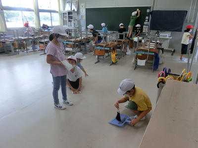 ２年生も一生懸命です