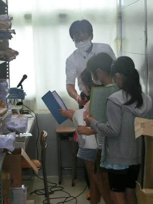 「１学期がんばったこと」の発表です