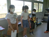 ３人がんばりました！