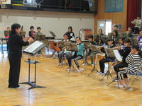 吹奏楽部の演奏