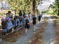 こども園の皆さんの応援