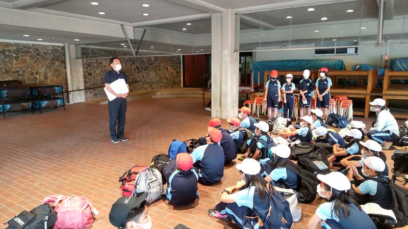 那須甲子青少年の家に到着